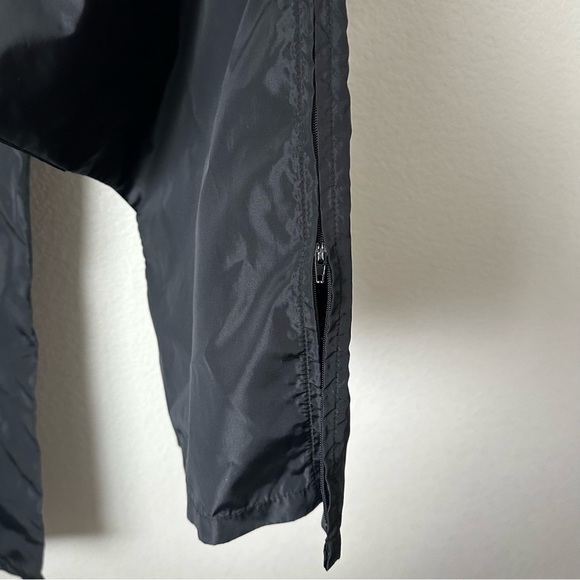 NIKE x VINTAGE made in Taiwan warmup pants XL black drawstring ankle zipper - Picture 5 of 10